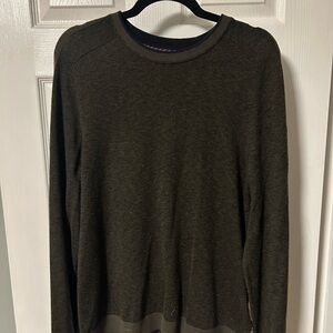 Ted Baker Dark Green and Black Sweater